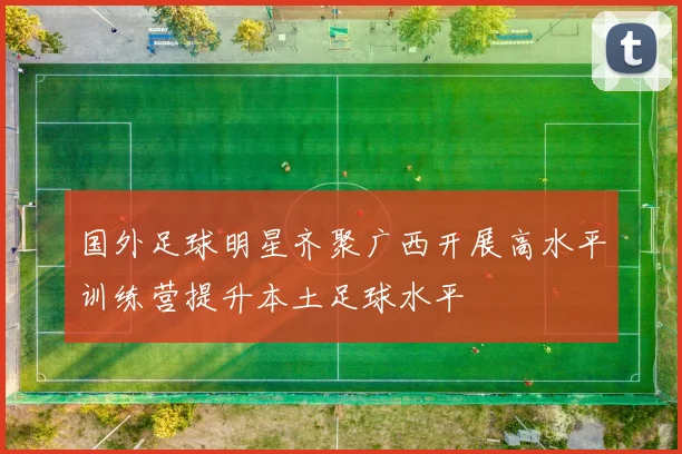 国外足球明星齐聚广西开展高水平训练营提升本土足球水平